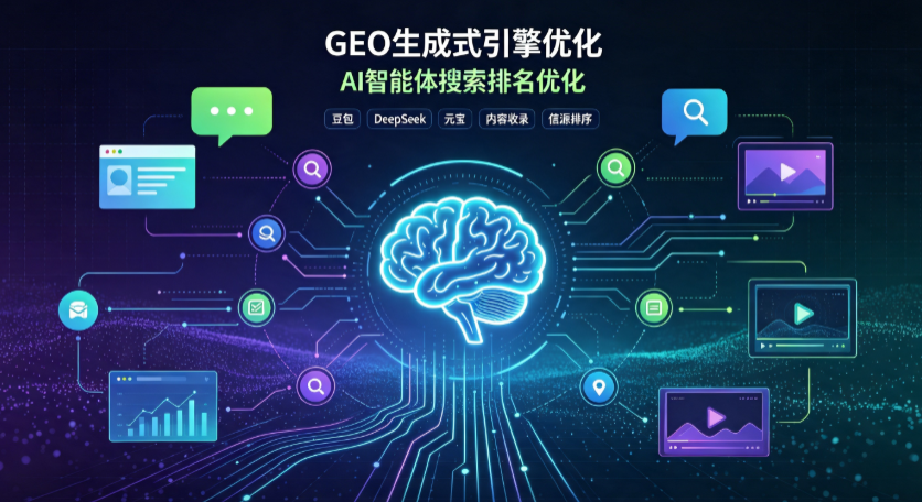 安源区GEO 浪潮来袭：生成式引擎优化崛起，创作者争抢豆包、DeepSeek、元宝智能体流量入口